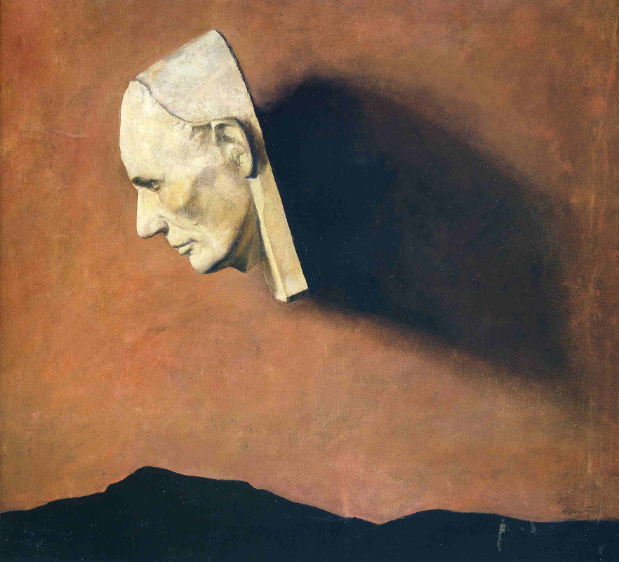 Andrew Wyeth. Death mask of Abraham Lincoln