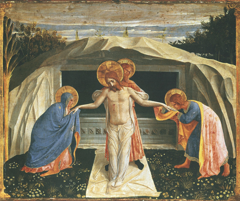 Фра Беато Анджелико. 在棺材中的位置。大约1438-1440