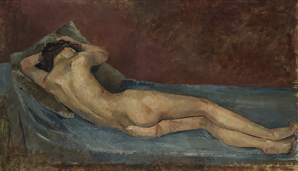 Balthus (Balthasar Klossovsky de Rola). Reclining Nude