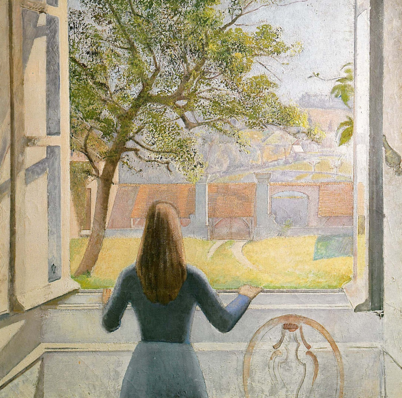 Бальтюс (Бальтазар Клоссовски де Рола). Девушка у окна