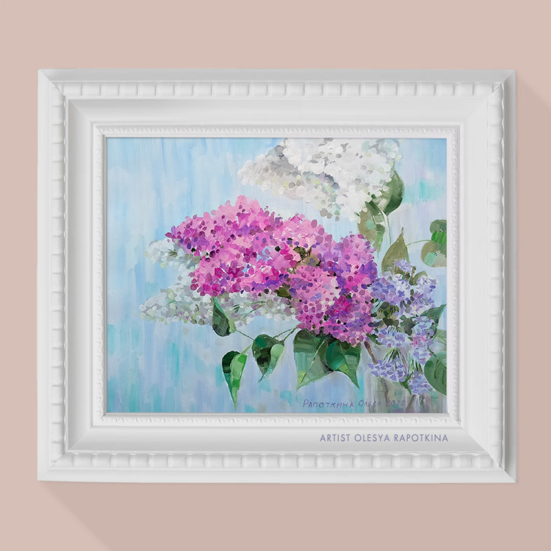 Olesya Rapotkina. Lilacs. Etude No. 3