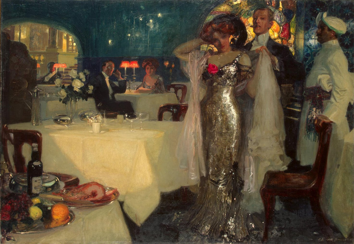 Charles Hoffbauer. The restaurant