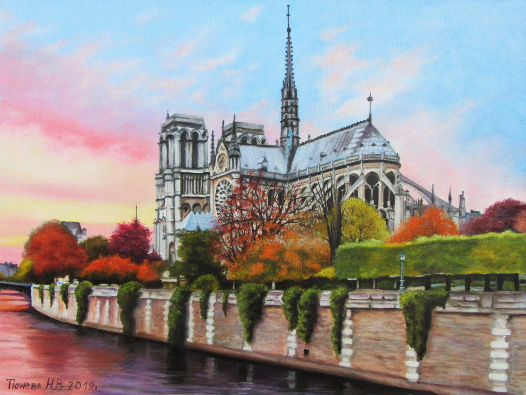 Natalia Viktorovna Tyuneva. Notre Dame Cathedral