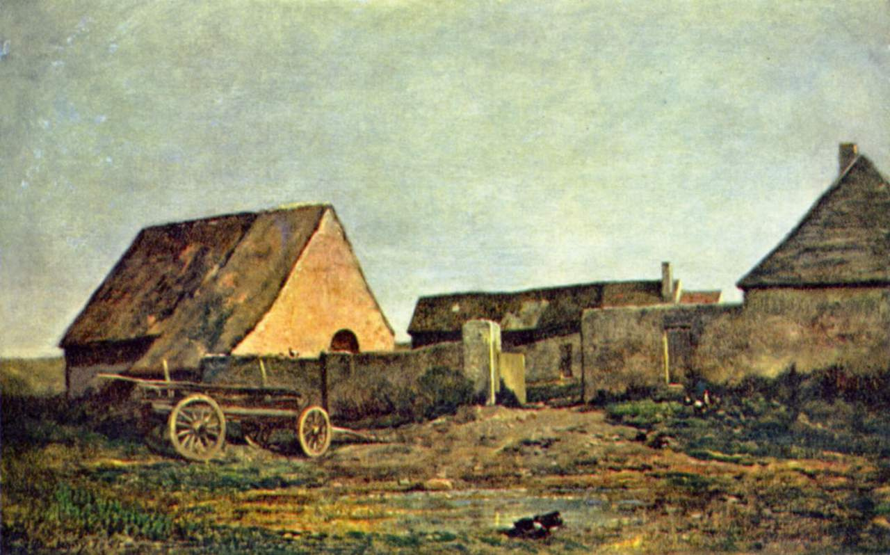 Charles-Francois Daubigny. Farm