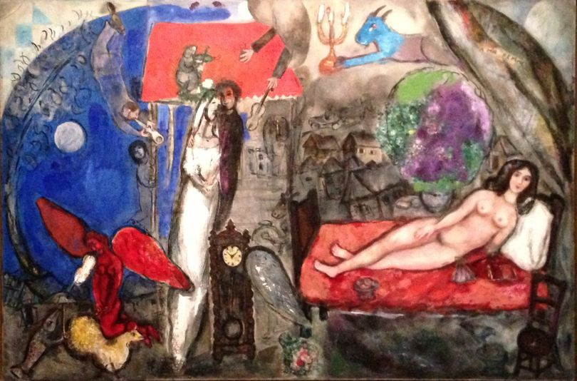 Marc Chagall. My wife