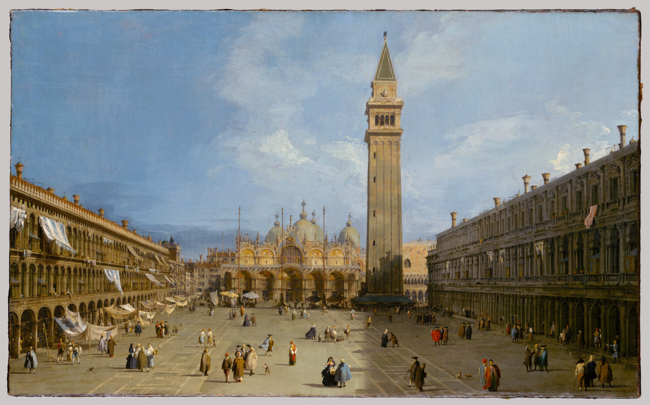 Giovanni Antonio Canal (Canaletto). St. Mark's Square