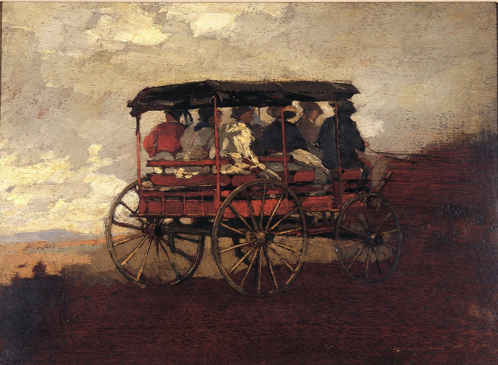 Winslow Homer. Mountain wagon