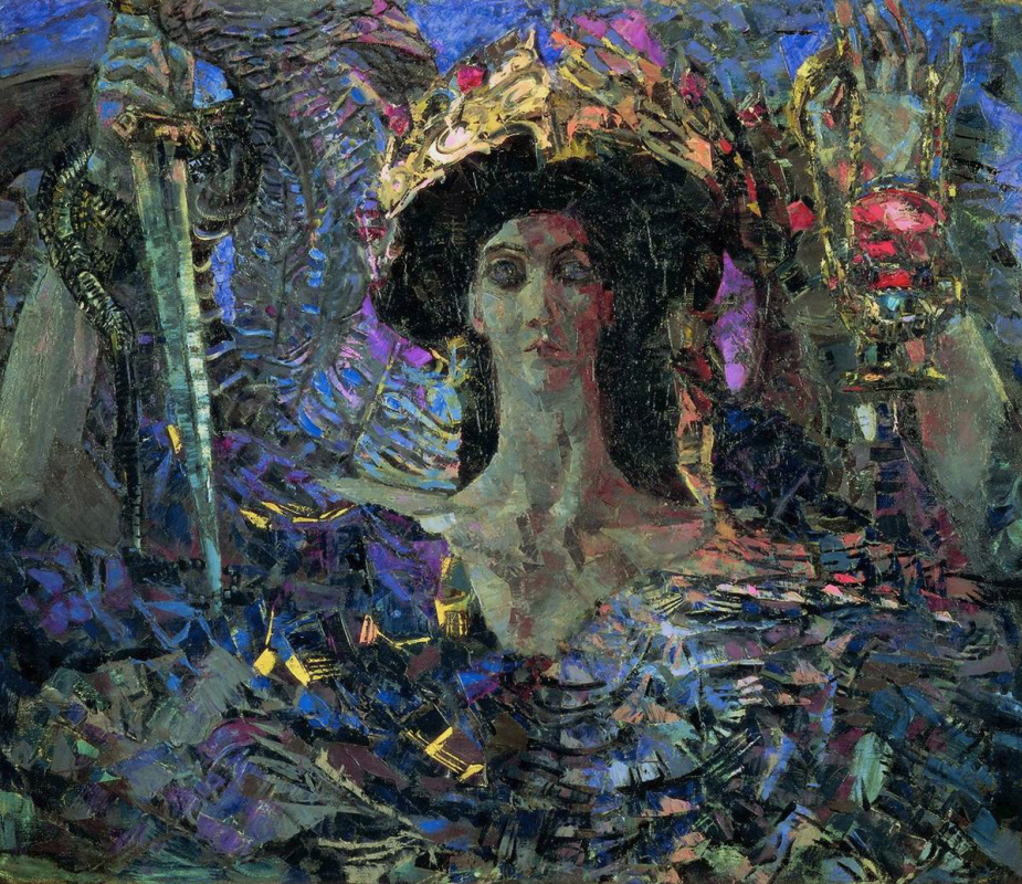 Mikhail Vrubel. The six-winged Seraph (Azrael)