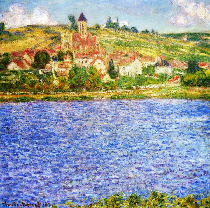 Claude Monet. Vetey，中午