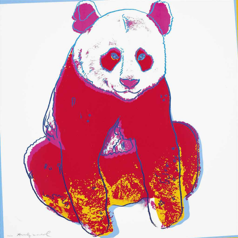 Andy Warhol. The giant Panda