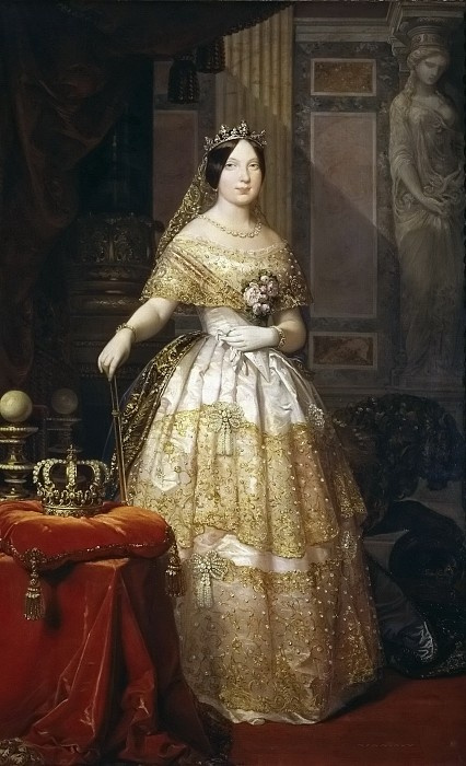 Federico de Madraso y Coones. Porträt von Elizabeth II, Königin von Spanien