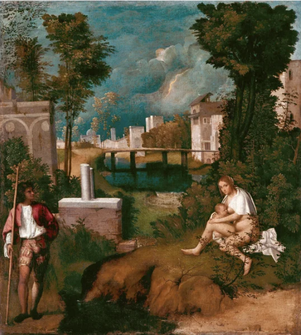 Giorgione. Thunderstorm