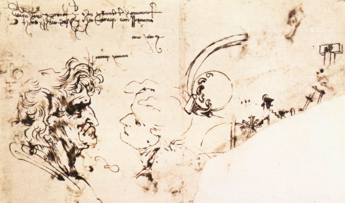 Leonardo da Vinci. Page outline
