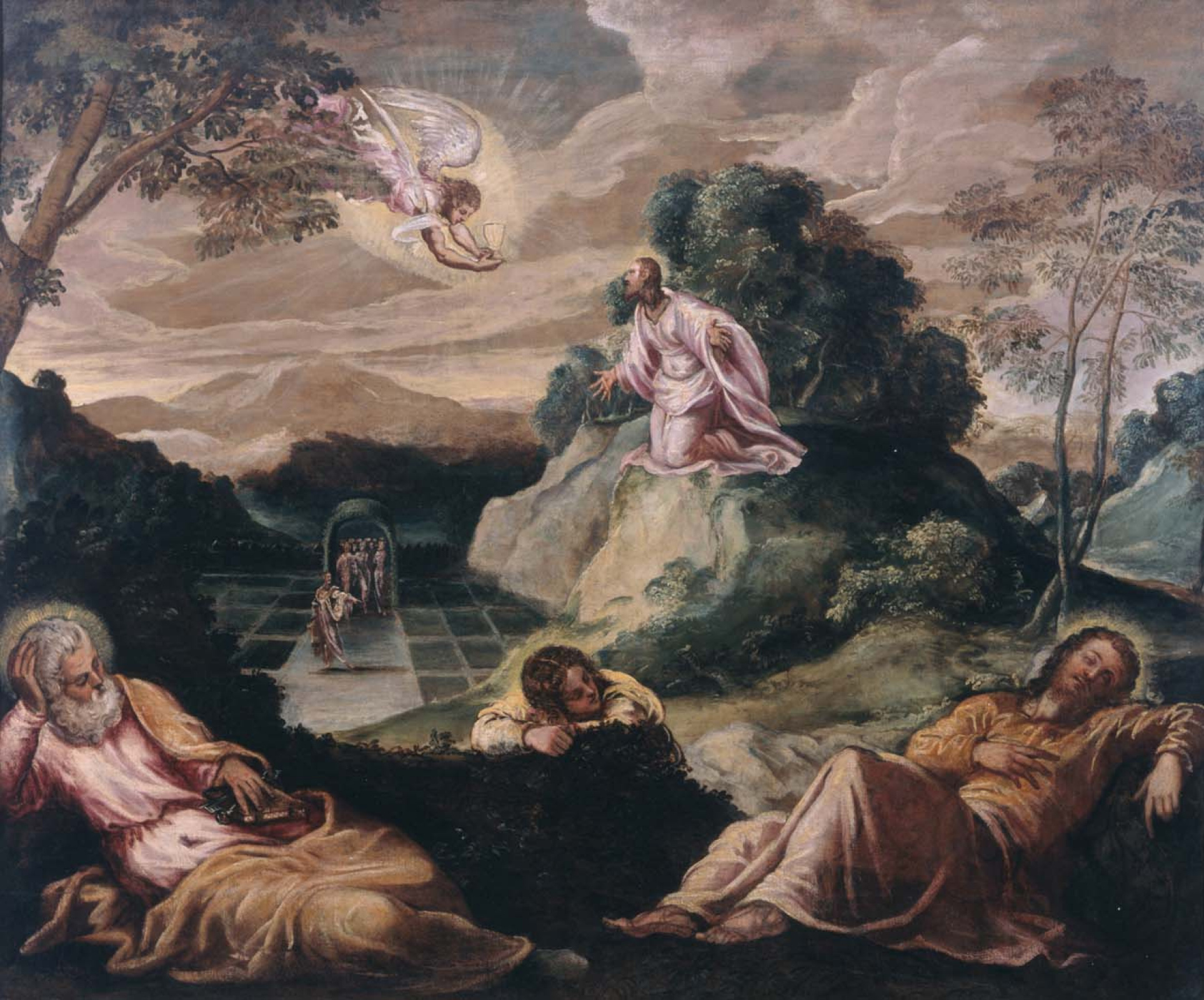 Jacopo (Robusti) Tintoretto Prayer in the Garden of Gethsemane