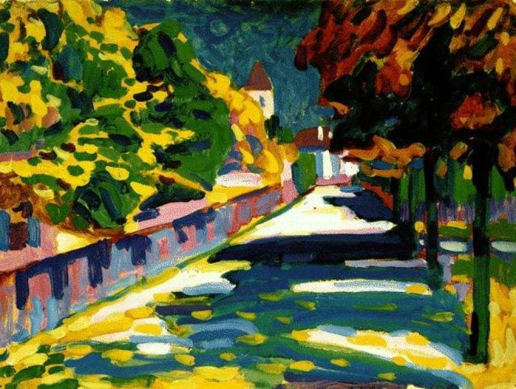 Wassily Kandinsky. Autumn in Bavaria