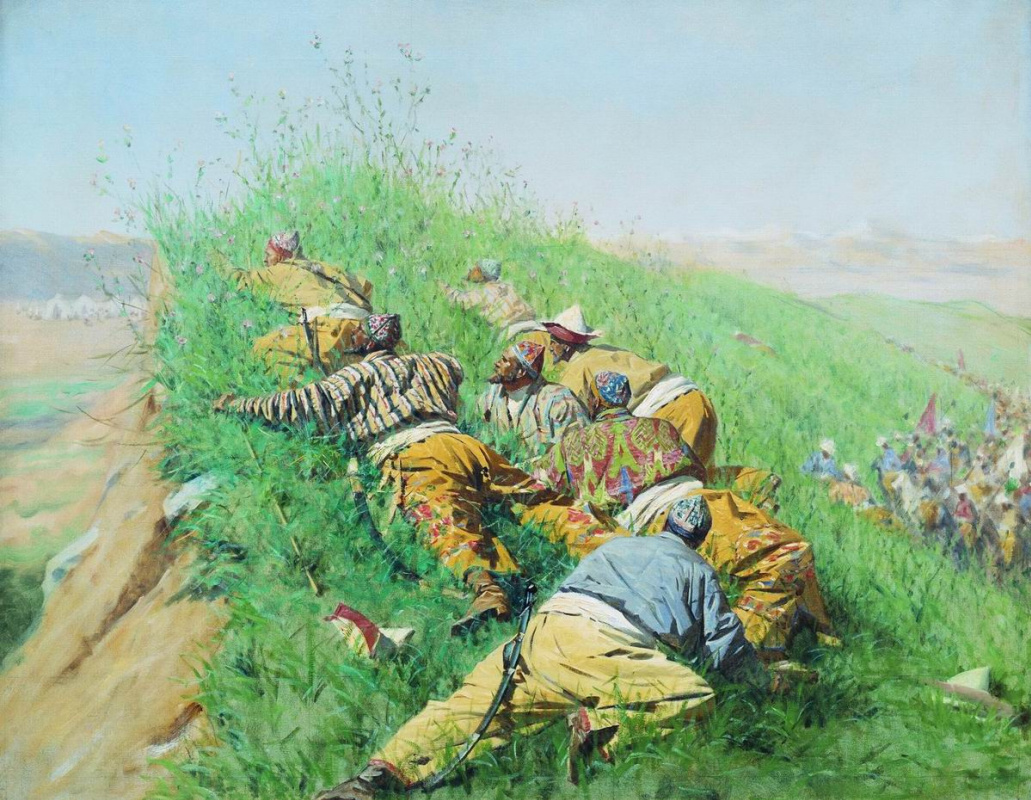 Vasily Vereshchagin. Looking for