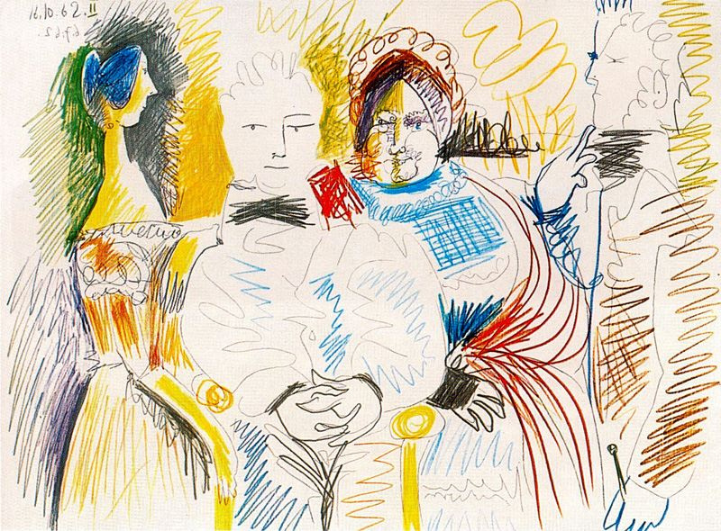 Pablo Picasso. Family portrait