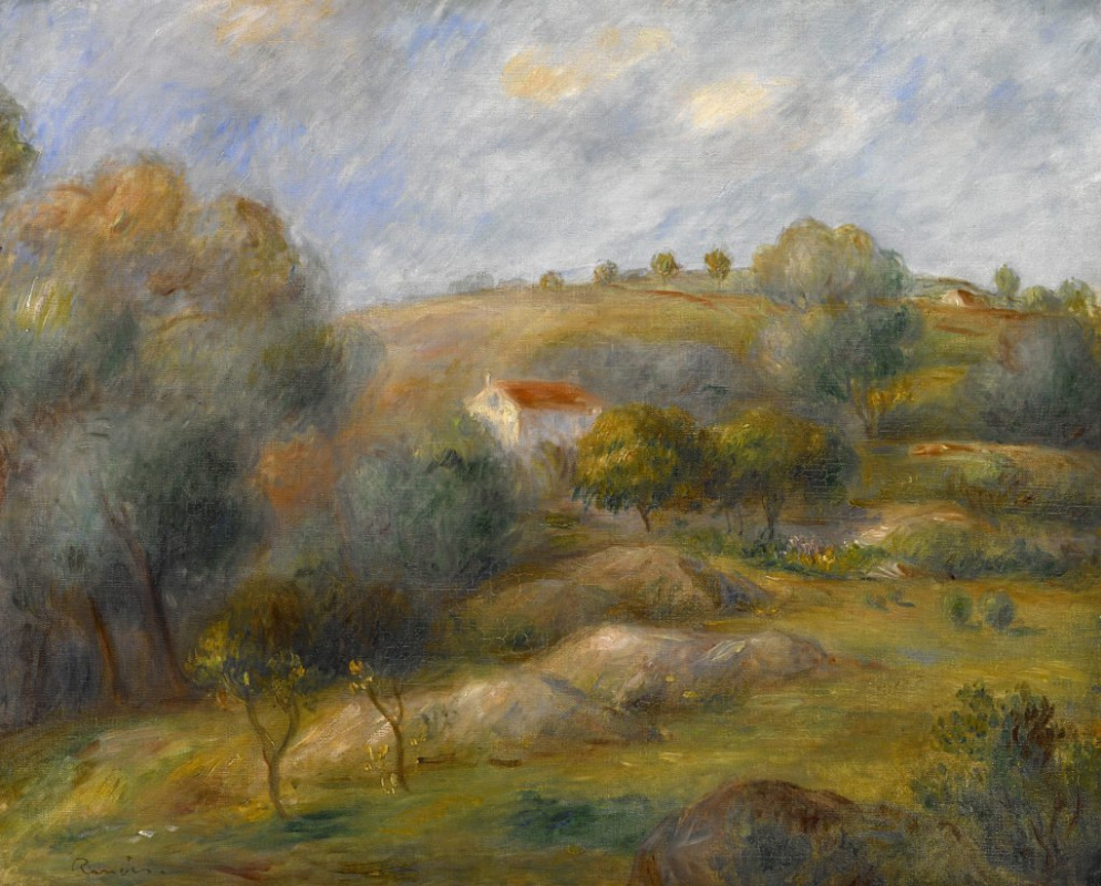Pierre-Auguste Renoir. Spring in essua