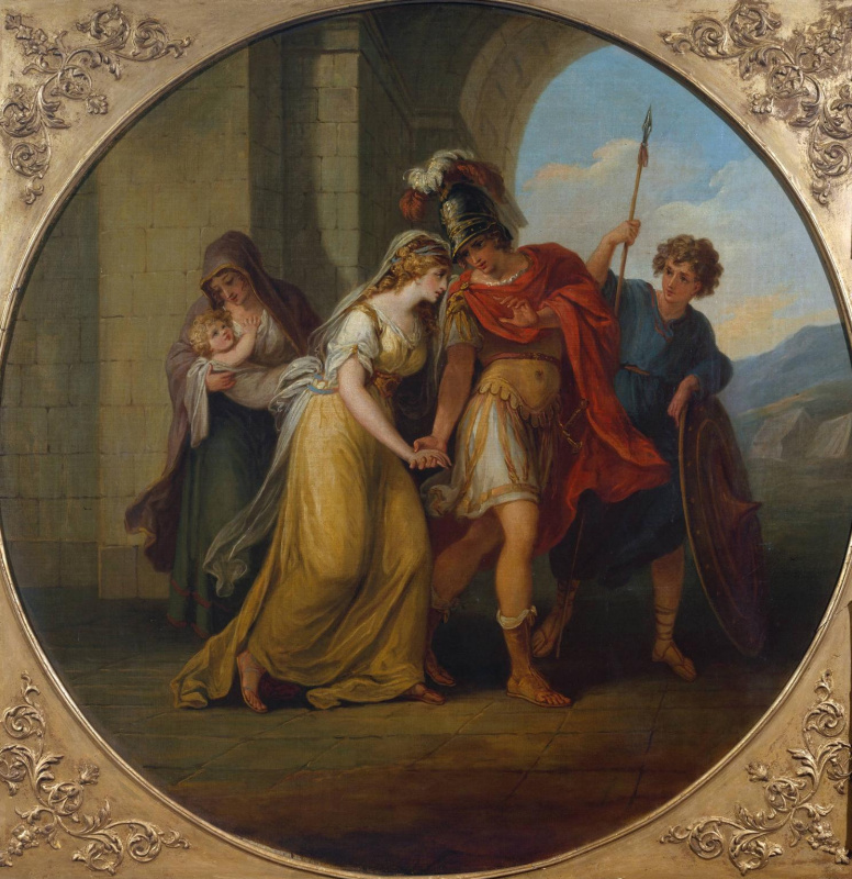 Angelika Kaufman. Abschied von Hector und Andromache