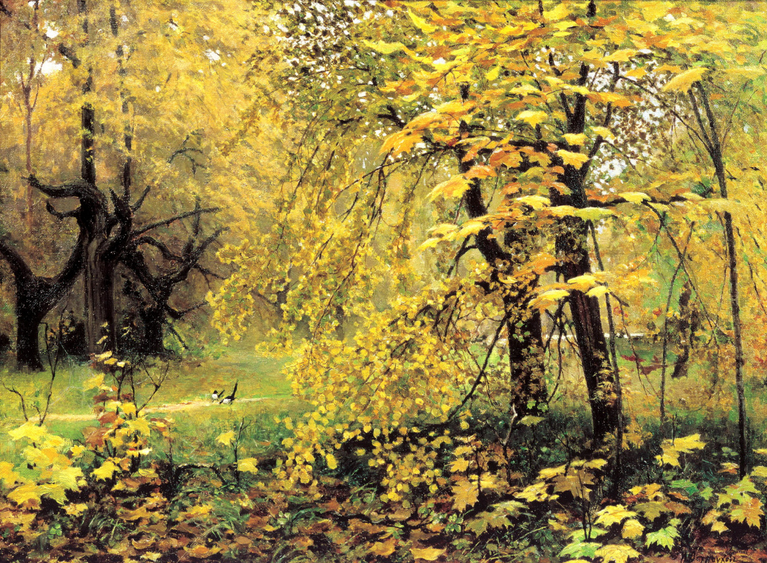 Ilya Semenovich Ostroukhov. Golden autumn