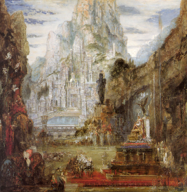 Gustave Moreau. The Triumph of Alexander the Great