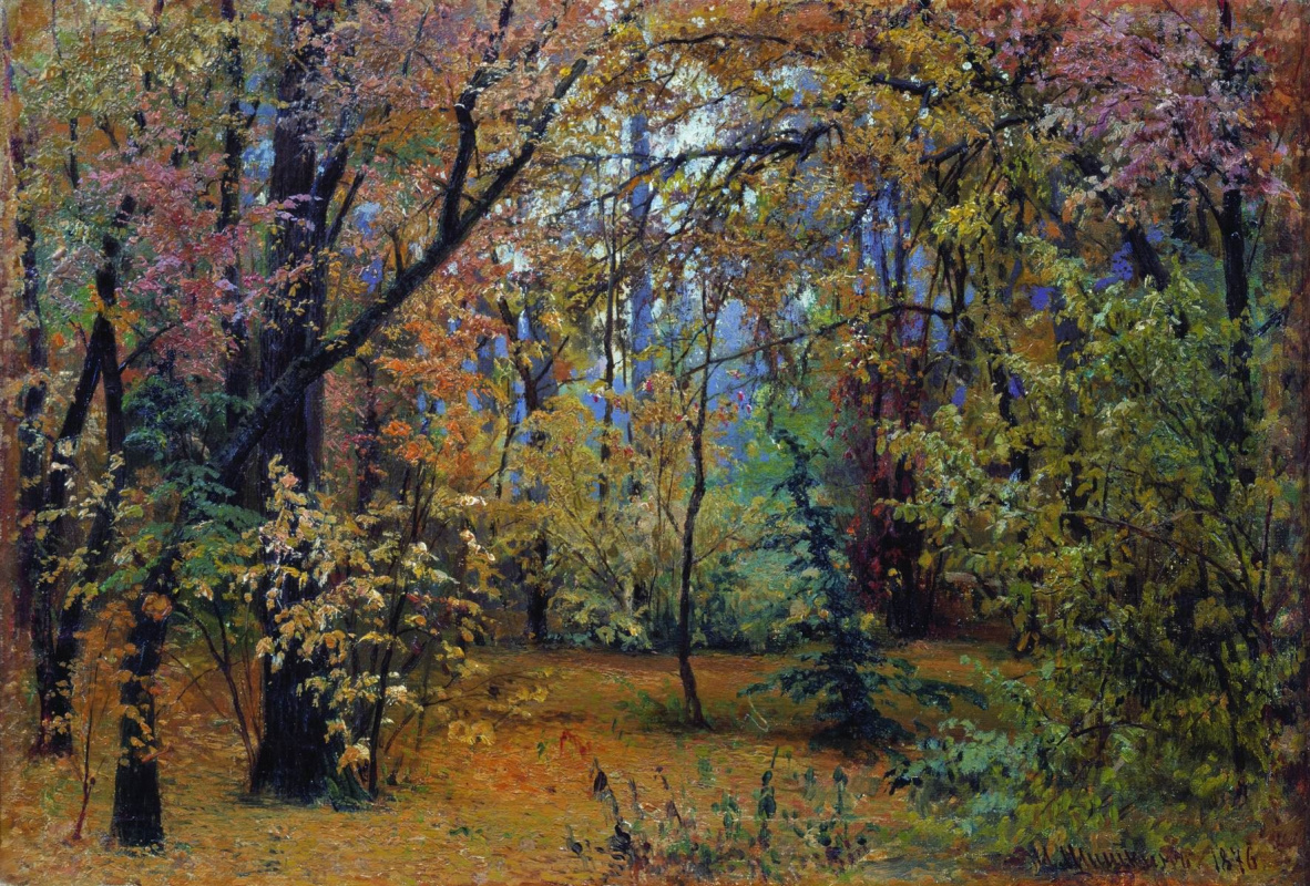 Ivan Ivanovich Shishkin. Autumn forest