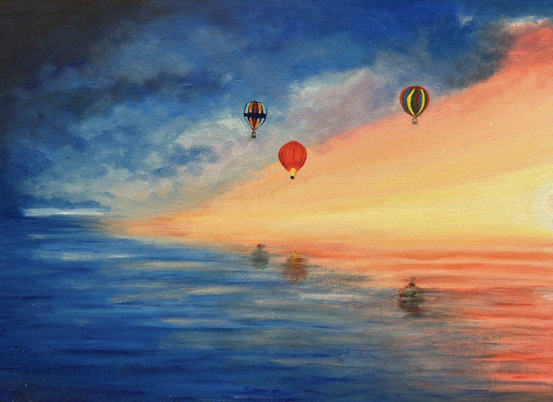 Lyudmila Raznikova. Balloons