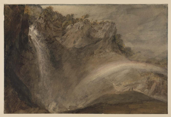 Joseph Mallord William Turner. Upper falls of the Reichenbach