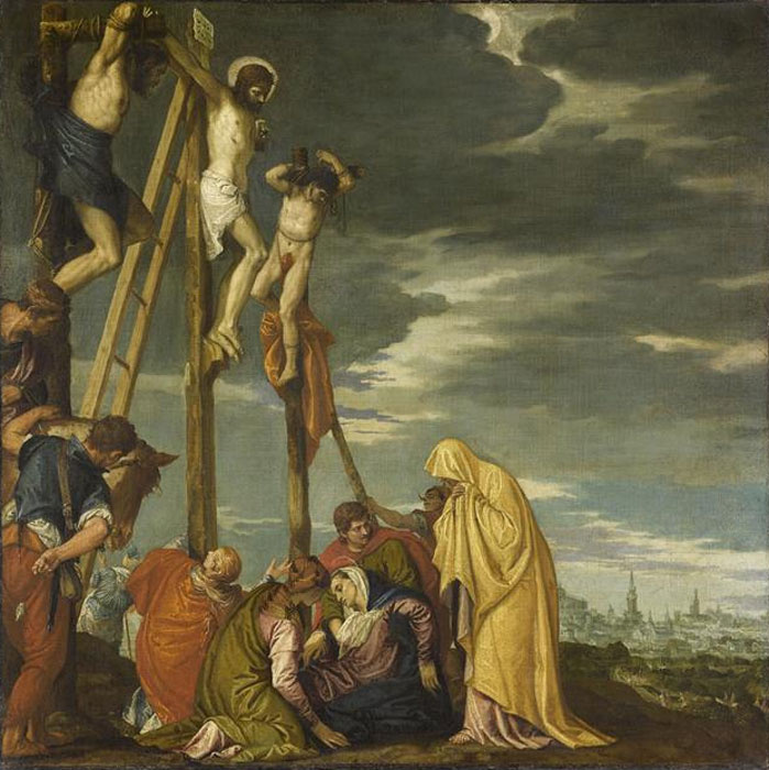 Paolo Veronese. Calvary. Crucifixion of Christ