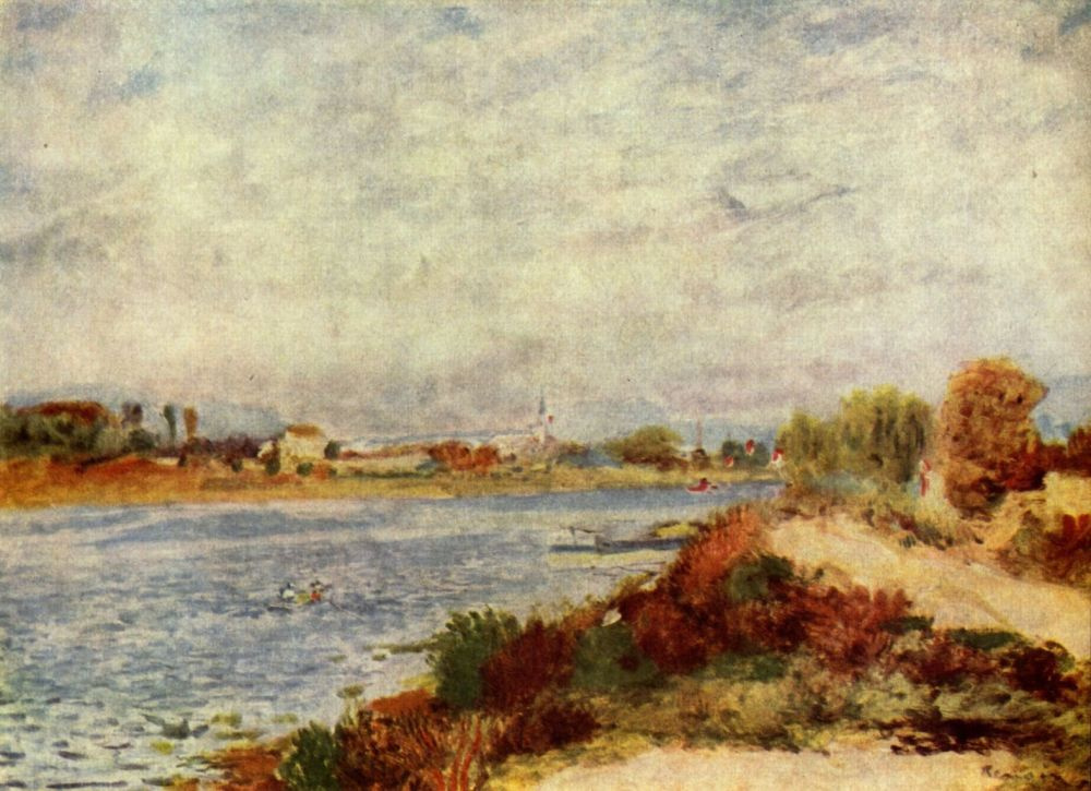 Pierre-Auguste Renoir. The Seine at Argenteuil