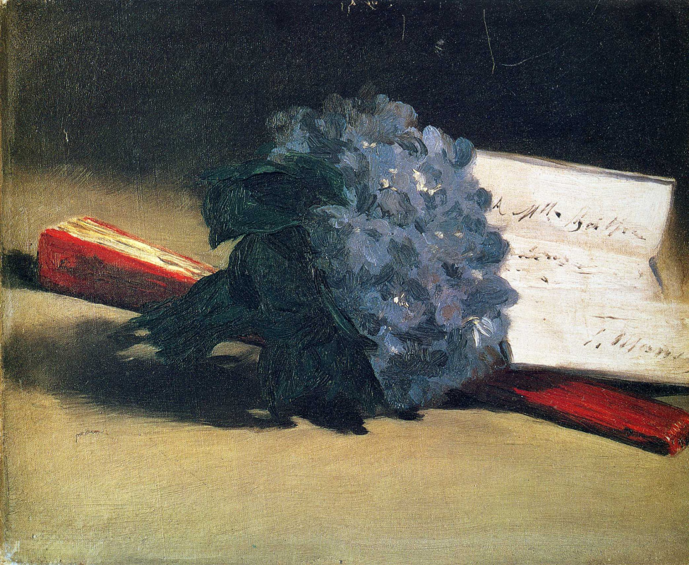 Edouard Manet. Bouquet of violets