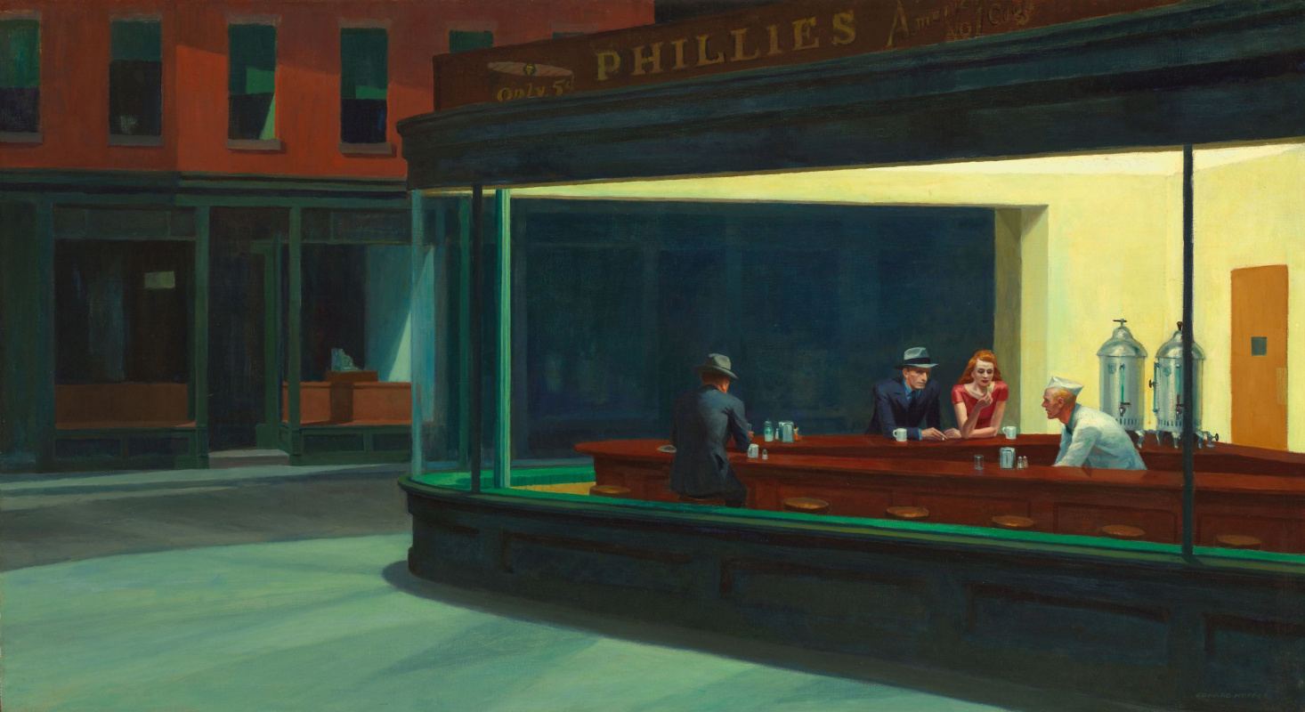 Edward Hopper. Nighthawks