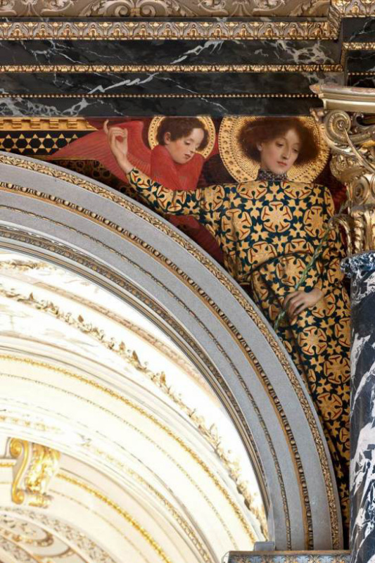 Густав Климт. Старое итальянское искусство (Роспись для музея истории искусств, Вена)