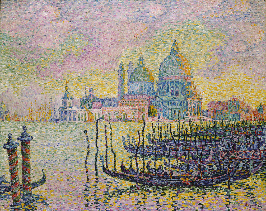 Paul Signac. The Grand canal in Venice