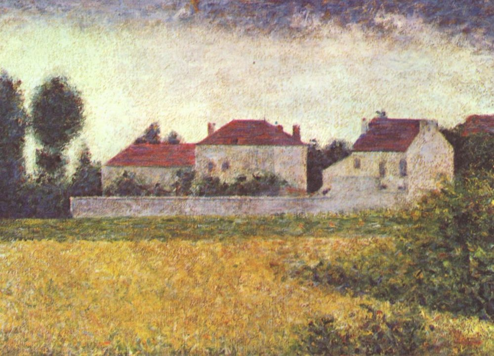 Georges Seurat. Ville d'avray, you'll be white house