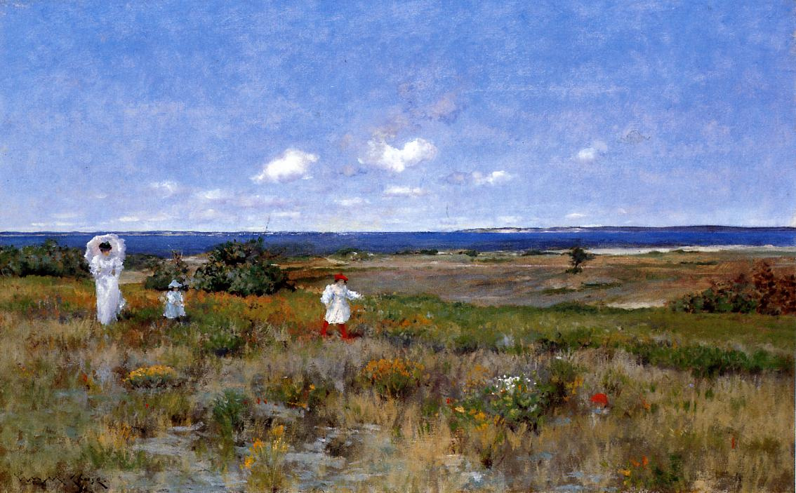 William Merritt Chase. Close to the beach. Shinnecock