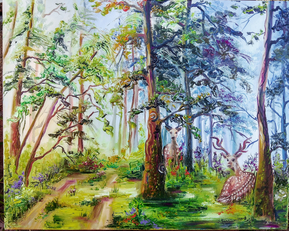 Nadezhda Anatolyevna Poleva. Forest