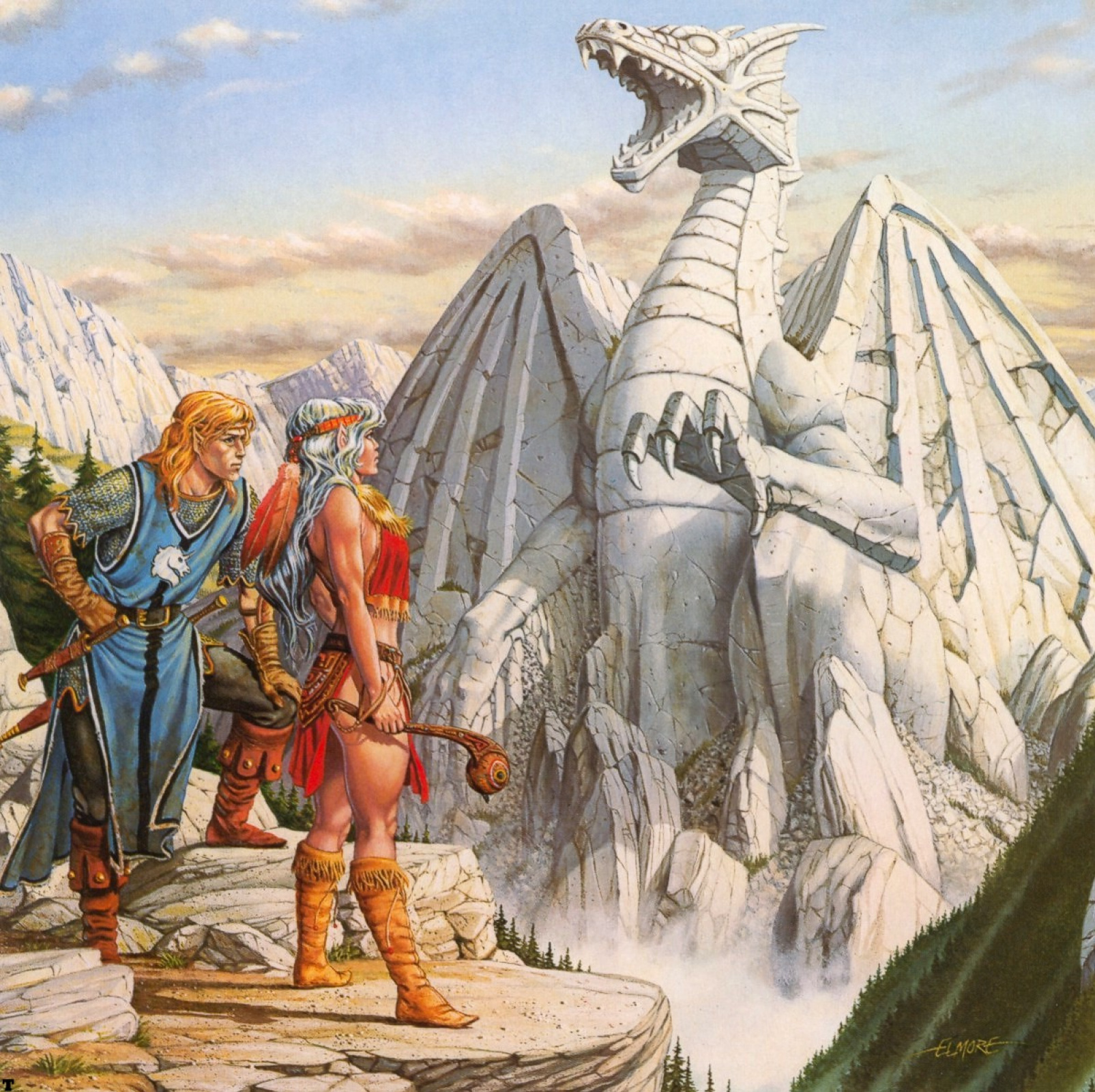 Dragons of light by Larry Elmore: History, Analysis & Facts | Arthive