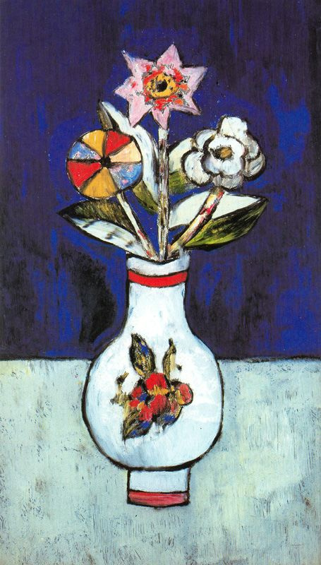 Marsden Hartley. White vase