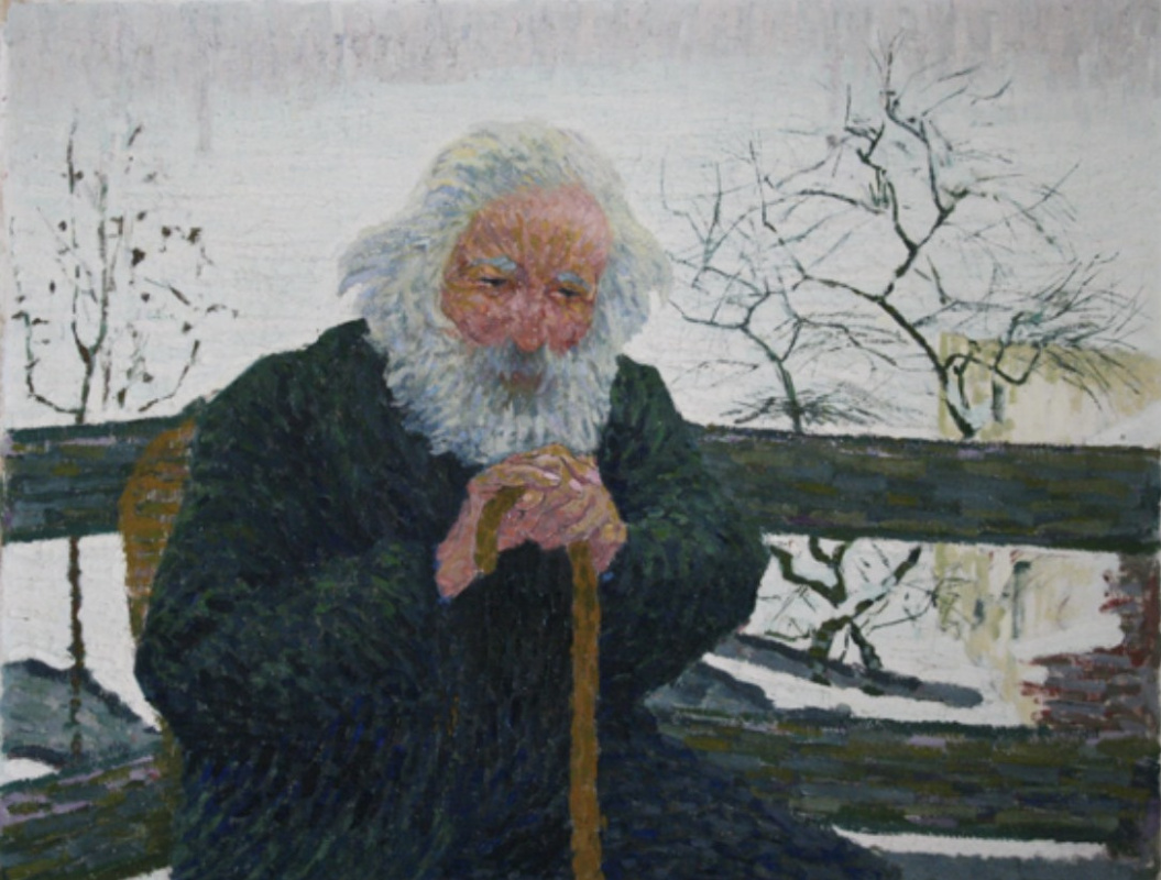 Giovanni Giacometti. The old man