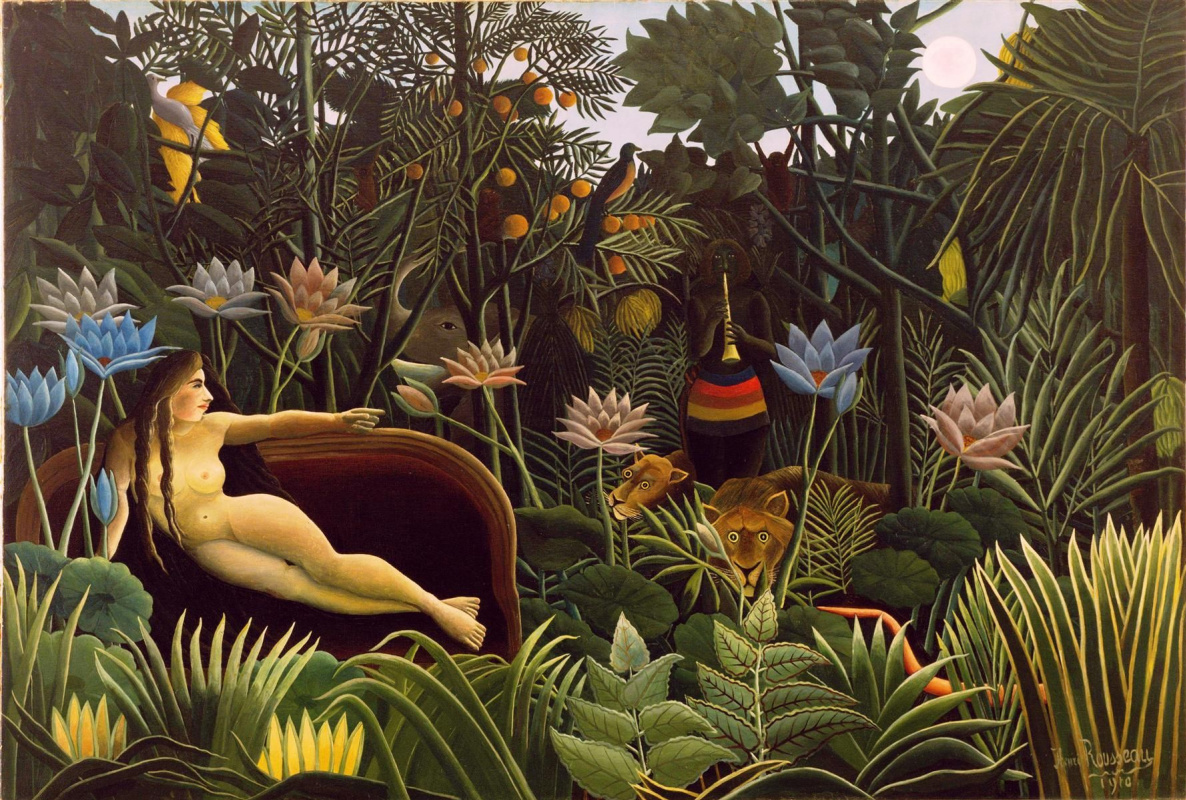 Henri Rousseau. Sleep