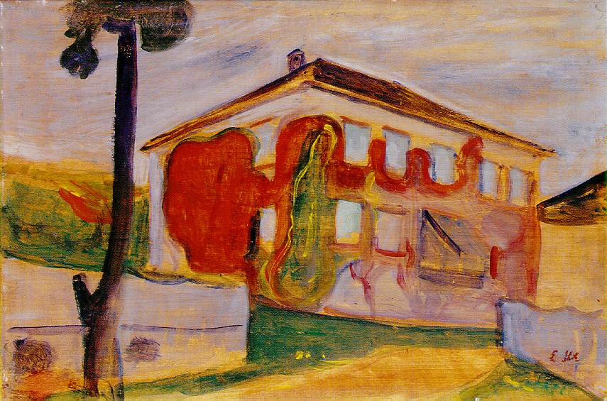 Edvard Munch. Red ivy