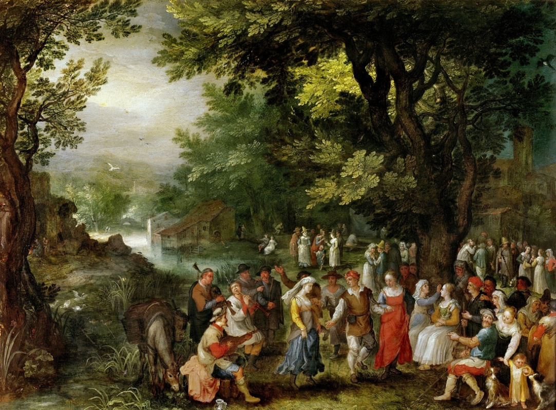 Jan Bruegel The Elder. Wedding