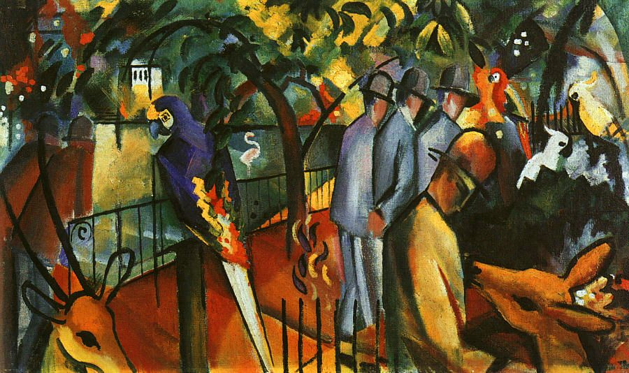 August Macke. Parrot