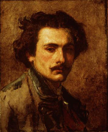 Thomas Couture. Portrait of the artist