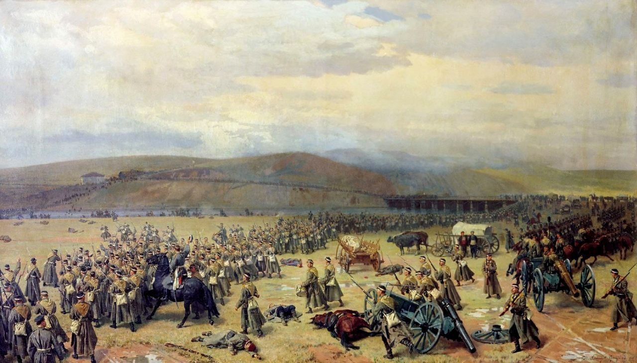 Nikolai Dmitrievich Dmitriev-Orenburg. The last battle at Plevna November 28 1877
