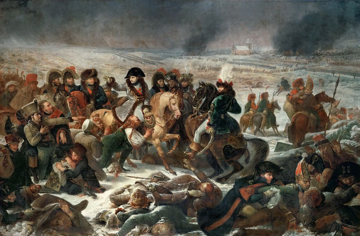 Antoine Jean Gro. Napoleon on the Battle of Preussisch-Eylau