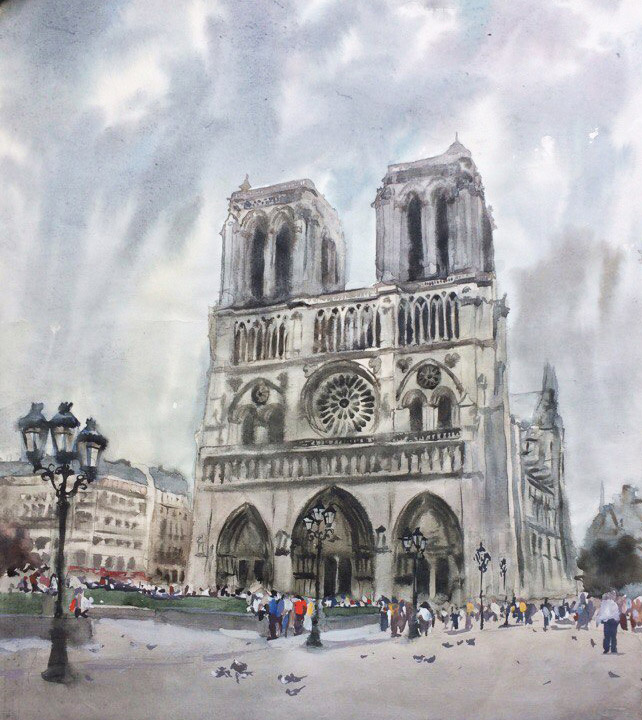 Ivan Grigorovich Voloshin. "Notre Dame de Paris"