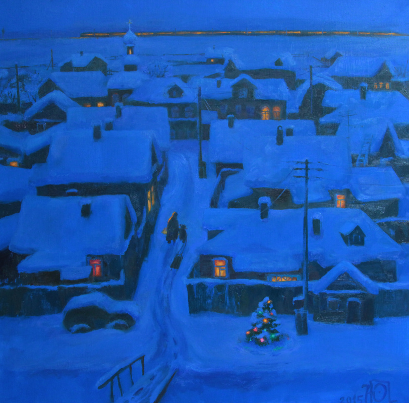 Julia Andreevna Petrova. "Christmas eve"