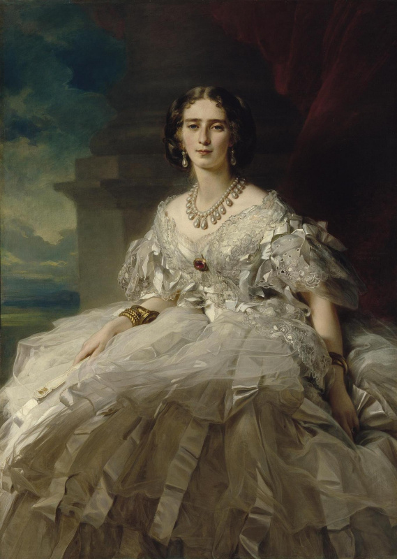 Franz Xaver Winterhalter. Portrait of Princess Tatyana Alexandrovna Yusupova